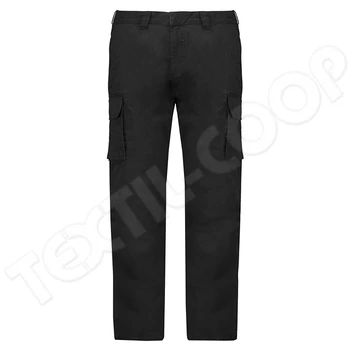 Kariban KA744 Men's Multipocket Trousers black