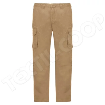 Kariban KA744 Men's Multipocket Trousers camel
