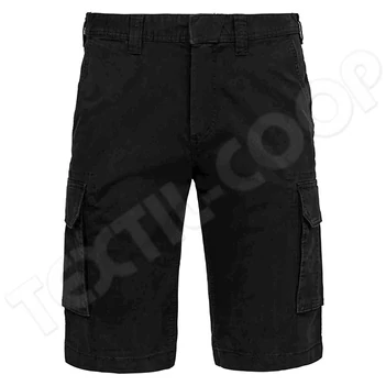 Kariban KA754 Men's Multipocket Bermuda Shorts black