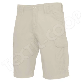 Kariban KA766 Multipocket Bermuda Shorts beige