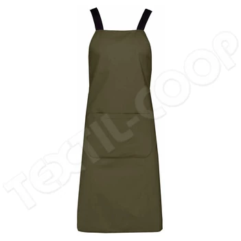 Kariban KA8002 Organic Cotton Apron mossy green