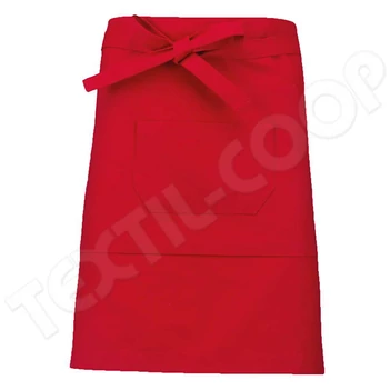 Kariban KA898 Cotton Mid-Length Apron red