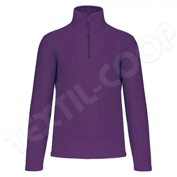Kariban KA912 Enzo - Zip Neck Microfleece Jacket purple