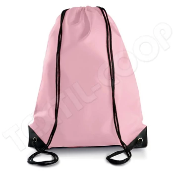 Kimood KI0104 Drawstring Backpack pink