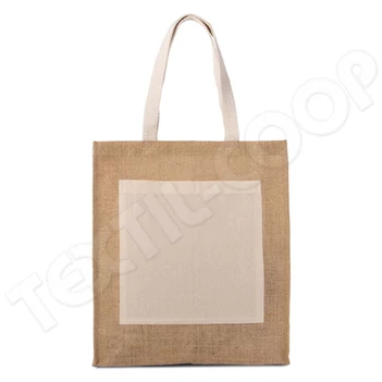 Kimood KI0221 Jute Shopper Bag natural/gold