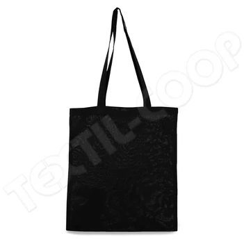 Kimood KI0288 Organic Cotton Shopping Bag black