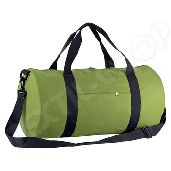Kimood KI0633 Tubular Hold-All Bag lime/grey