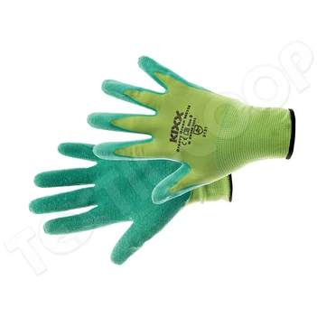 KIXX GROOVY GREEN kesztyű nylon latex zöld - 10