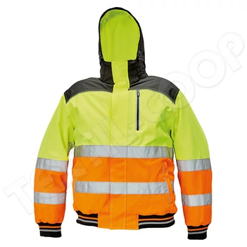 KNOXFIELD Hi-Vis pilóta dzseki sárga/narancs - S