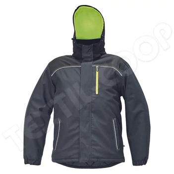 KNOXFIELD téli dzseki antracit-sárga - XS