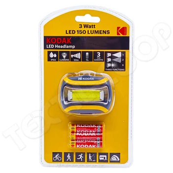 Kodak fejlámpa 3 Watt led 150 lm