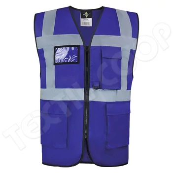 Korntex KXCMF Hamburg Comfort Executive Safety Vest royal