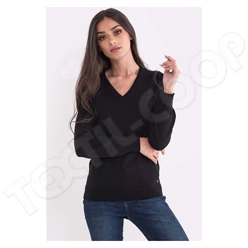 Legend World Wide LWL9133 Ladies' Cotton Pullover black