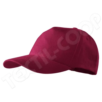 Malfini 5P baseball sapka 307 garnet
