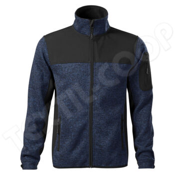 Rimeck Casual softshell férfi kabát 550 melanzs kék - L