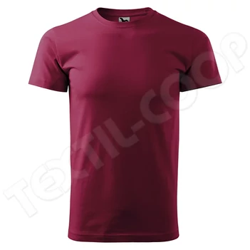 Malfini férfi póló Basic 129 garnet