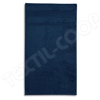 Malfini Organic 918 fürdőlepedő - 70x140 - tengerészkék