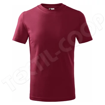 Malfini póló gyerek Basic 138 garnet