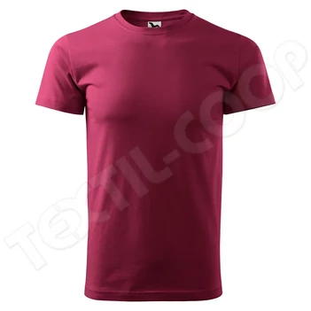 Malfini póló unisex Heavy New 137 garnet