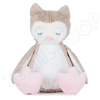 Mumbles MM054 Zippie Owl light brown