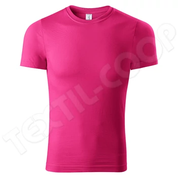 Piccolio Paint unisex póló bíborszín P73