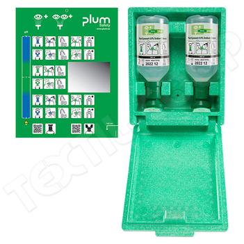 Plum 4650 szemkimosó állomás dobozban 2x500ml