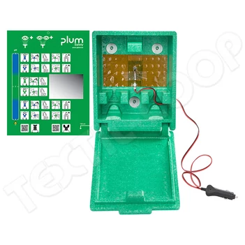Plum 4672 Plug&amp;Heat fűthető fali szemkimosó állomás kicsi