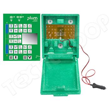 Plum 4672 Plug&amp;Heat fűthető fali szemkimosó állomás kicsi