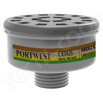 Portwest P926 ABEK2 szűrőbetét 4 db fekete PW-P926BKR