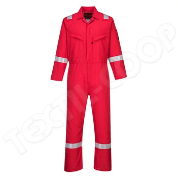 Portwest AF73 Araflame Silver overál piros PW-AF73RER