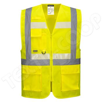 Portwest G456 Glowtex vezetői mellény sárga PW-G456YER
