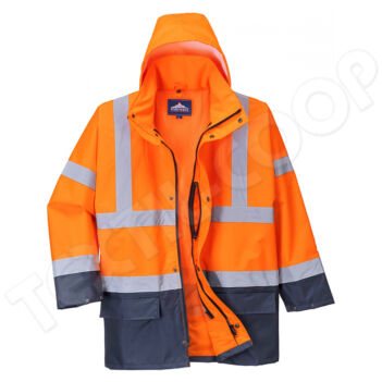 Portwest S766 Essential kabát narancs/navy PW-S766ONR