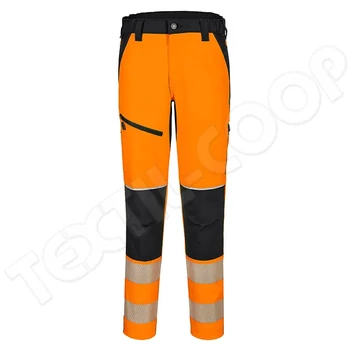 Portwest T140 PW3 Hi-Vis Stretch nadrág narancs