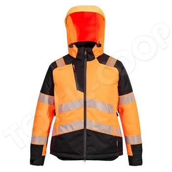 Portwest T162 PW3 Hi-Vis női téli kabát narancs