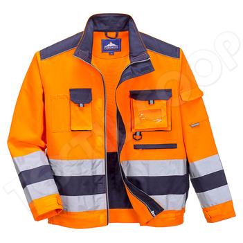 Portwest TX50 Texo Hi-Vis kabát narancs/navy PW-TX50ONR