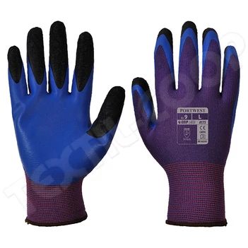 Portwest A175 Duo-Flex szerelőkesztyű lila/kék A175U4R