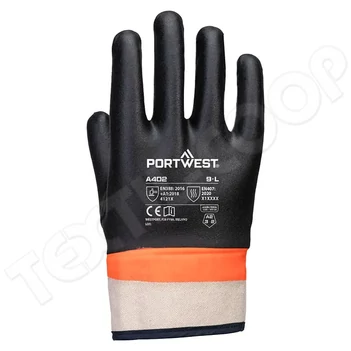 Portwest A402 Grip duplán mártott PVC kesztyű