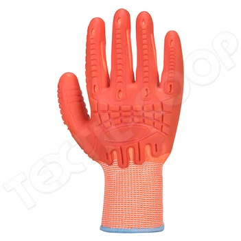Portwest A728 Supergrip Impact HR Cut kesztyű narancs PW-A728ORR