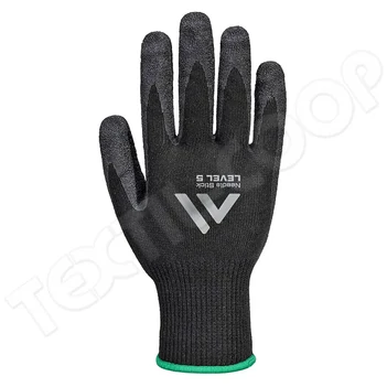 Portwest A793 F10 latex vágásbiztos kesztyű ráncolt