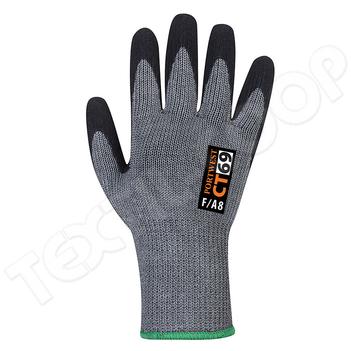 Portwest CT69 AHR7 Cut védőkesztyű nitril hab szürke/fekete PW-CT69G8R