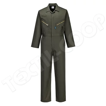 Portwest C813 Liverpool Zip overál erdőzöld