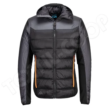 Portwest EV471 EV4 bélelt Baffle kabát mole szürke
