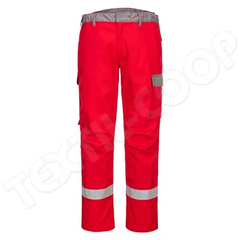 Portwest FR06 Bizflame Ultra nadrág piros