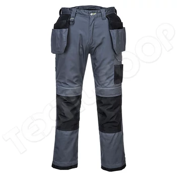 Portwest T602 Urban Work Holster nadrág szürke-fekete PW-T602ZBR32