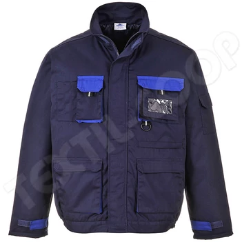 Portwest TX18 Texo Contrast bélelt kabát navy PW-TX18NAR