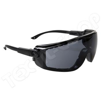 Portwest PS03 Focus védőszemüveg füstszínű PW-PS03SKR