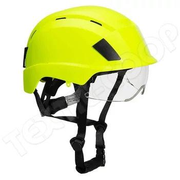 Portwest PS80 integrált napellenzős sisak sárga