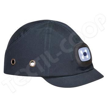 Portwest PW29 USB újratölthető LED-es védősisak navy PW-PW29NAR