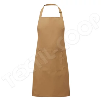 Premier PR154 Colours Bib Apron With Pocket camel