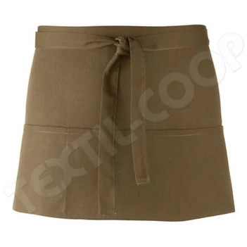 Premier PR155 Colours Collection' Three Pocket Apron sage
